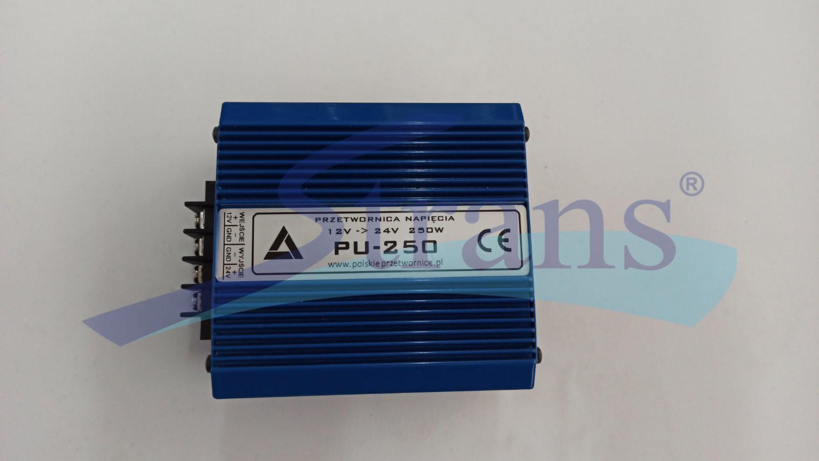 ПЕРЕТВОРЮВАЧ НАПРУГИ 12V/24V 250BT PU250