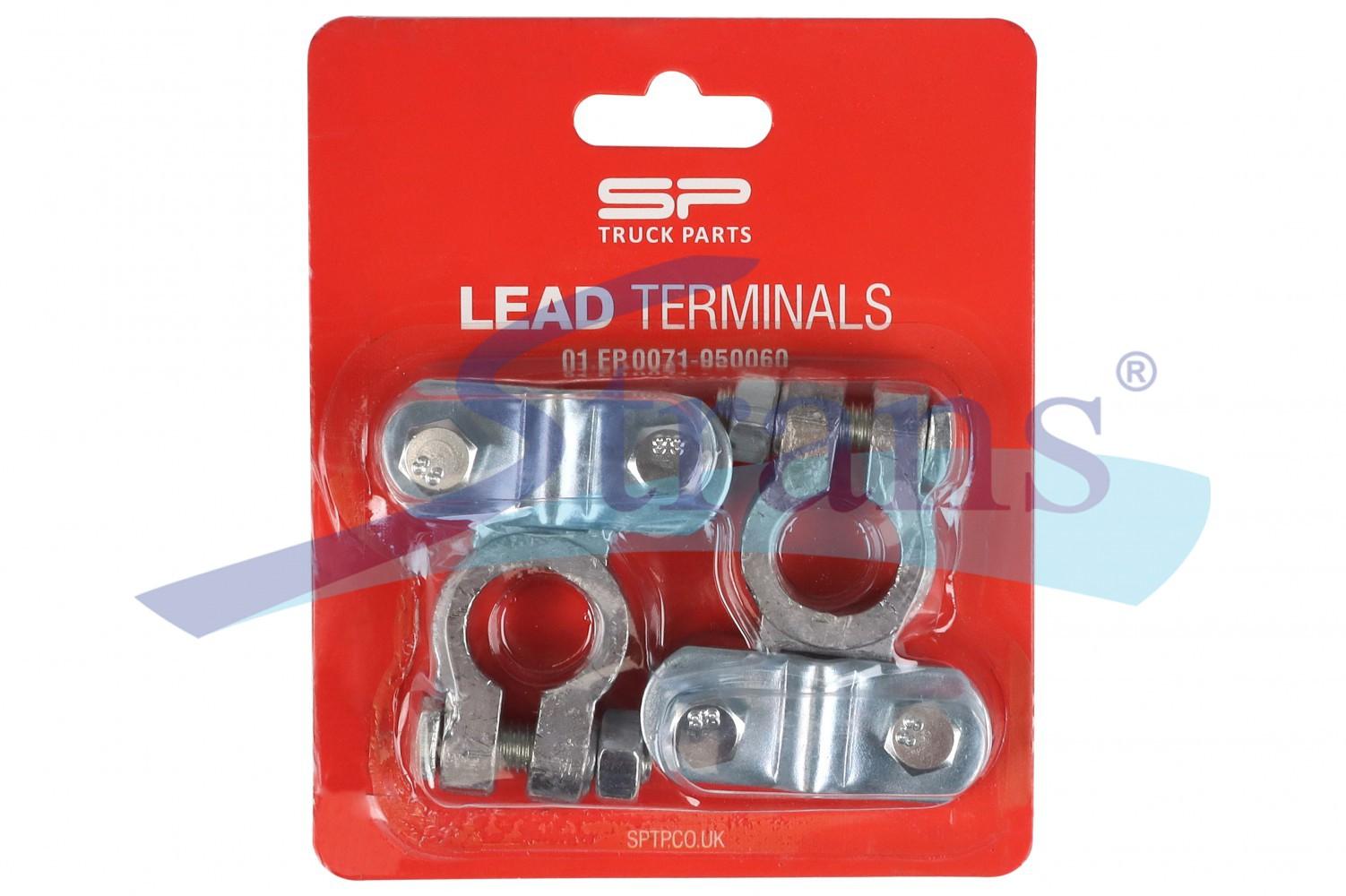 КЛЕМИ АКУМУЛЯТОРА СВИНЦЕВІ (КОМПЛЕКТ, 2ШТ) 300Г 01EP0071950060