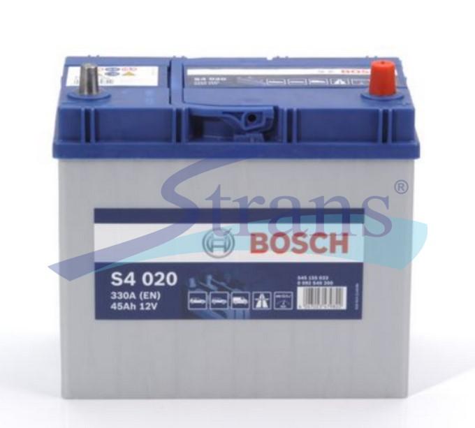 АКУМУЛЯТОР 12V 45AH 330A R+ S4 238*129*227MM 0092S40200