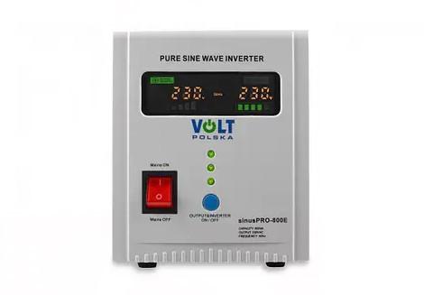 ДЖЕРЕЛО БЕЗПЕРЕБІЙНОГО ЖИВЛЕННЯ SINUS UPS 800 12V 10A 55AH 500W 800VA 3SR800WA55