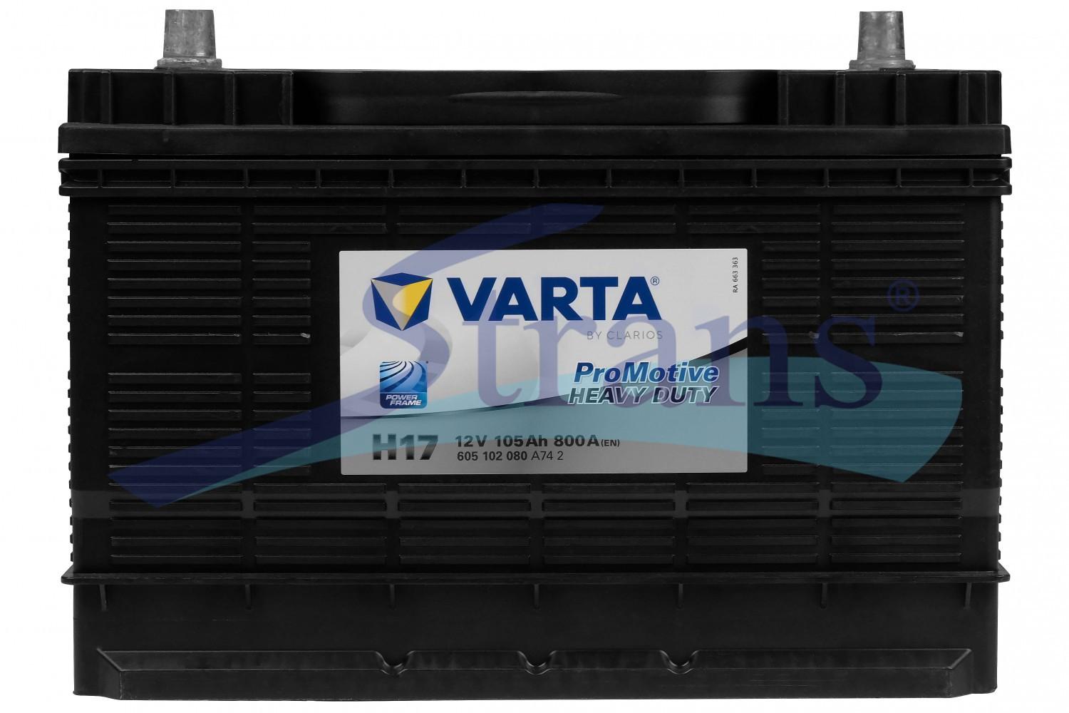 АКУМУЛЯТОР 12V 105AH 800A L+ PROMOTIVE HD 330*172*240MM 605102080