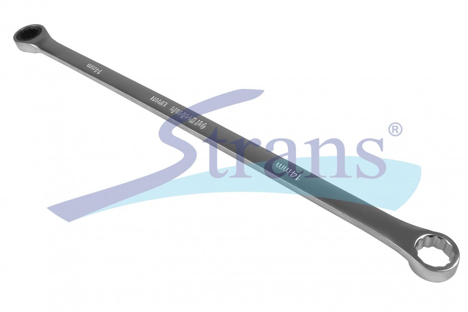 КЛЮЧ НАКИДНИЙ ПОДОВЖЕНИЙ З ТРЕЩІТКОЮ GUT MECHANIC 14MM LW0014