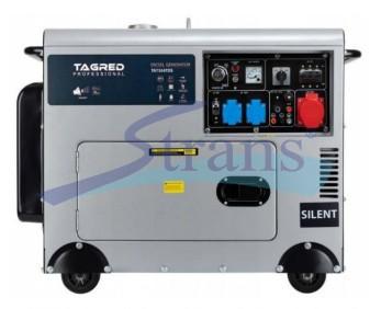 ГЕНЕРАТОР ДИЗЕЛЬНИЙ TAGRED TA7350DS 4.2/5KW 5.25/6.25KVA 220V AVR ОДНОФАЗНИЙ ЕЛЕКТРОЗАПУСК TA7350DS