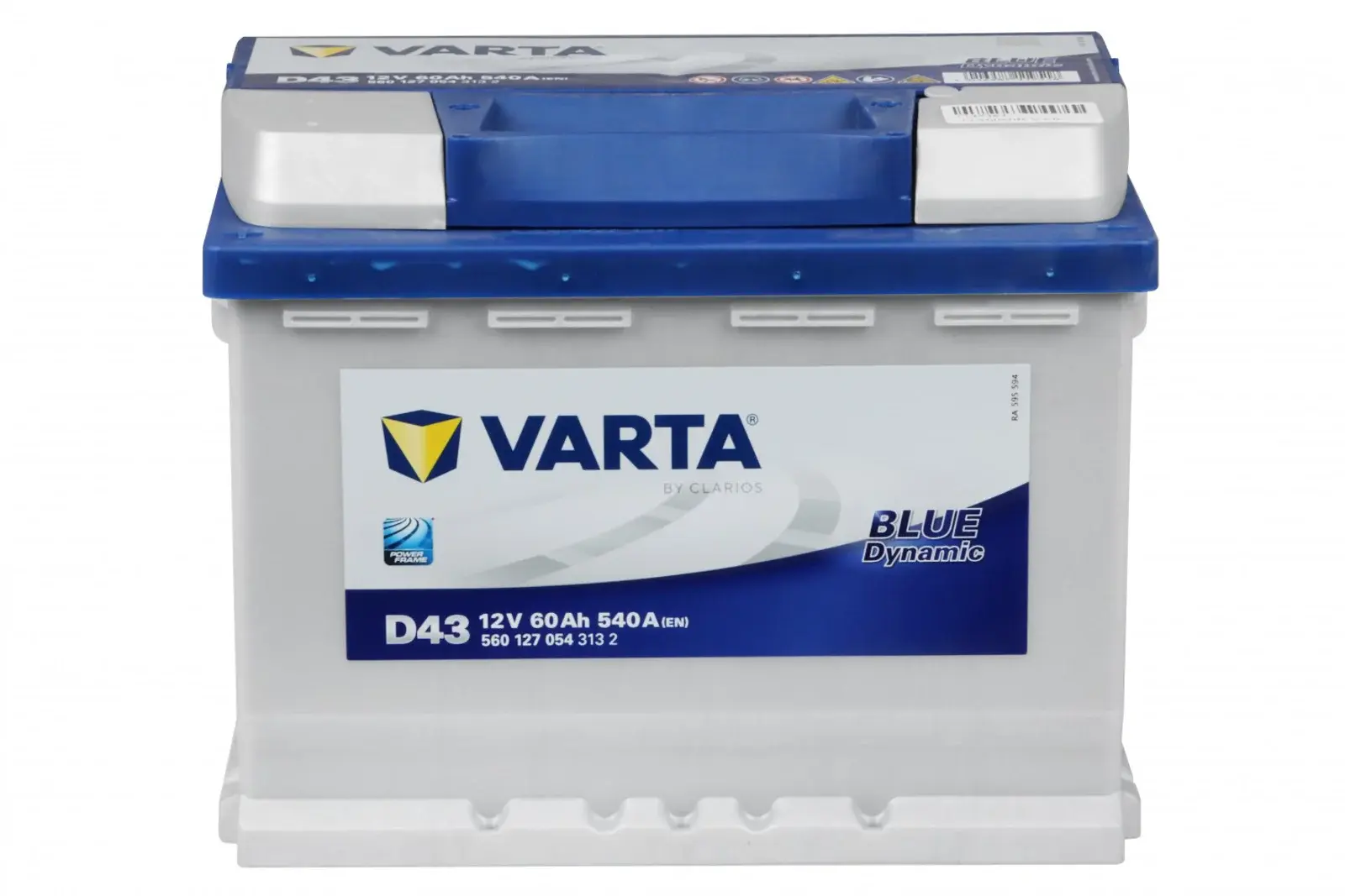 АКУМУЛЯТОР 12V 60AH 540A L+ DYNAMIC SLI 242*175*190MM 560127054