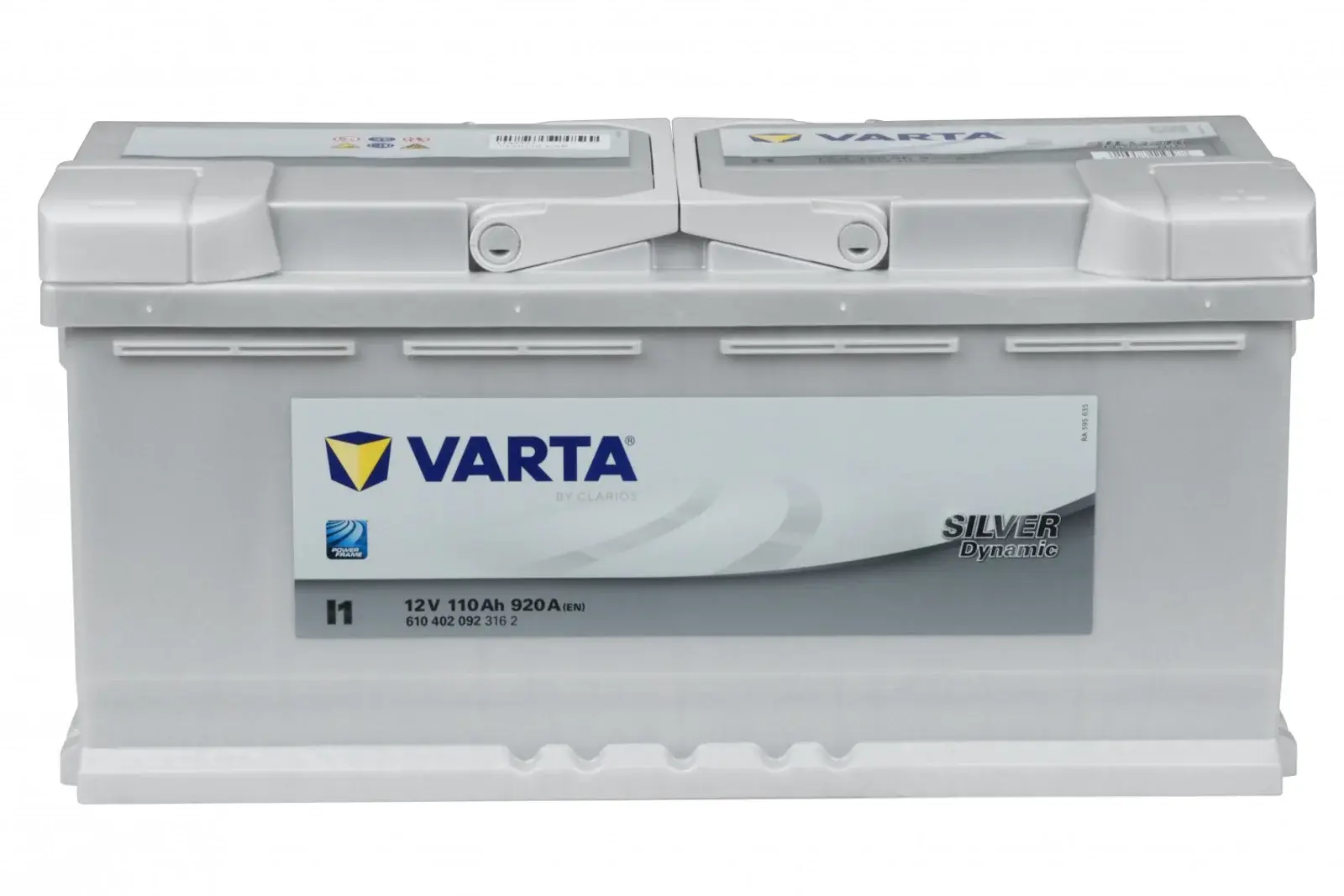 АКУМУЛЯТОР 12V 110AH 920A R+ DYNAMIC SLI 393*175*190MM 610402092