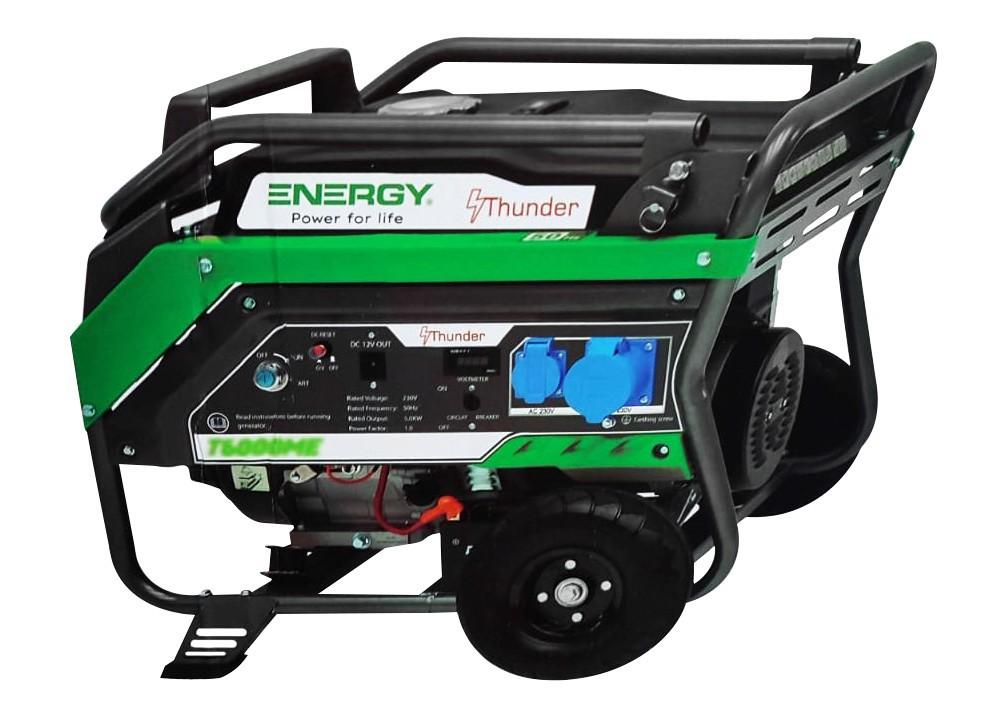 ГЕНЕРАТОР БЕНЗИНОВИЙ ENERGY T9000TE 2022 РІК 9KVA 7.2KW 230V/400V ТРИФАЗНИЙ/ОДНОФАЗНИЙ РУЧНИЙ/ ЕЛЕКТРОСТАРТЕР T9000TE