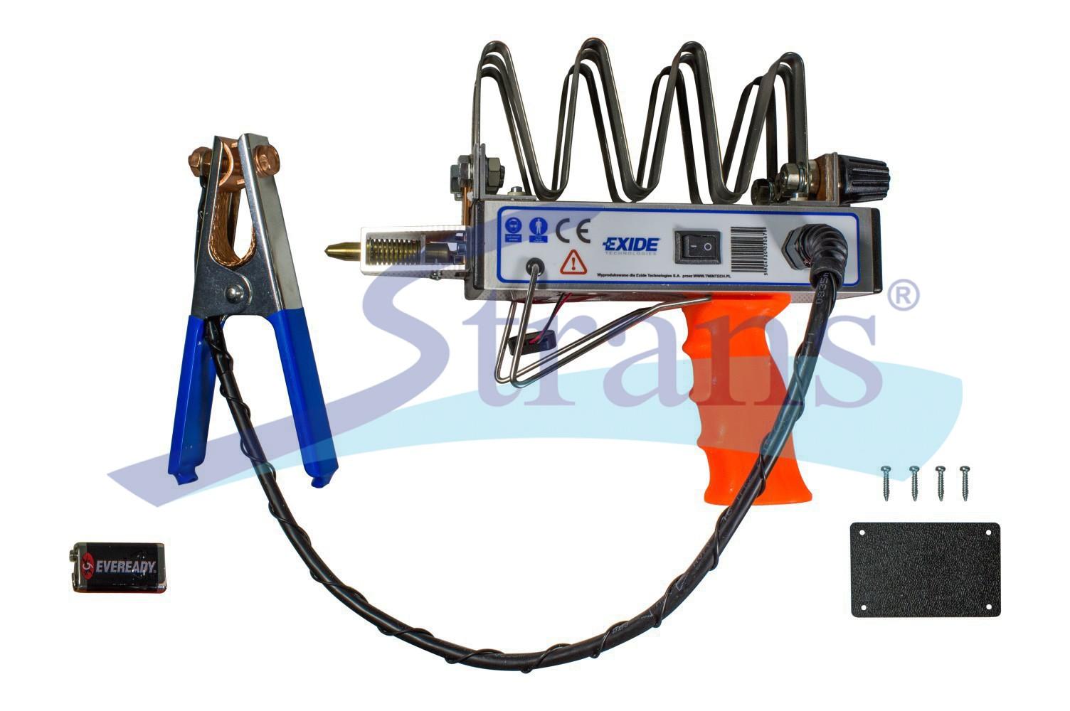 ТЕСТЕР АКУМУЛЯТОРА 12V/200/400/600A ЦИФРОВИЙ EX600