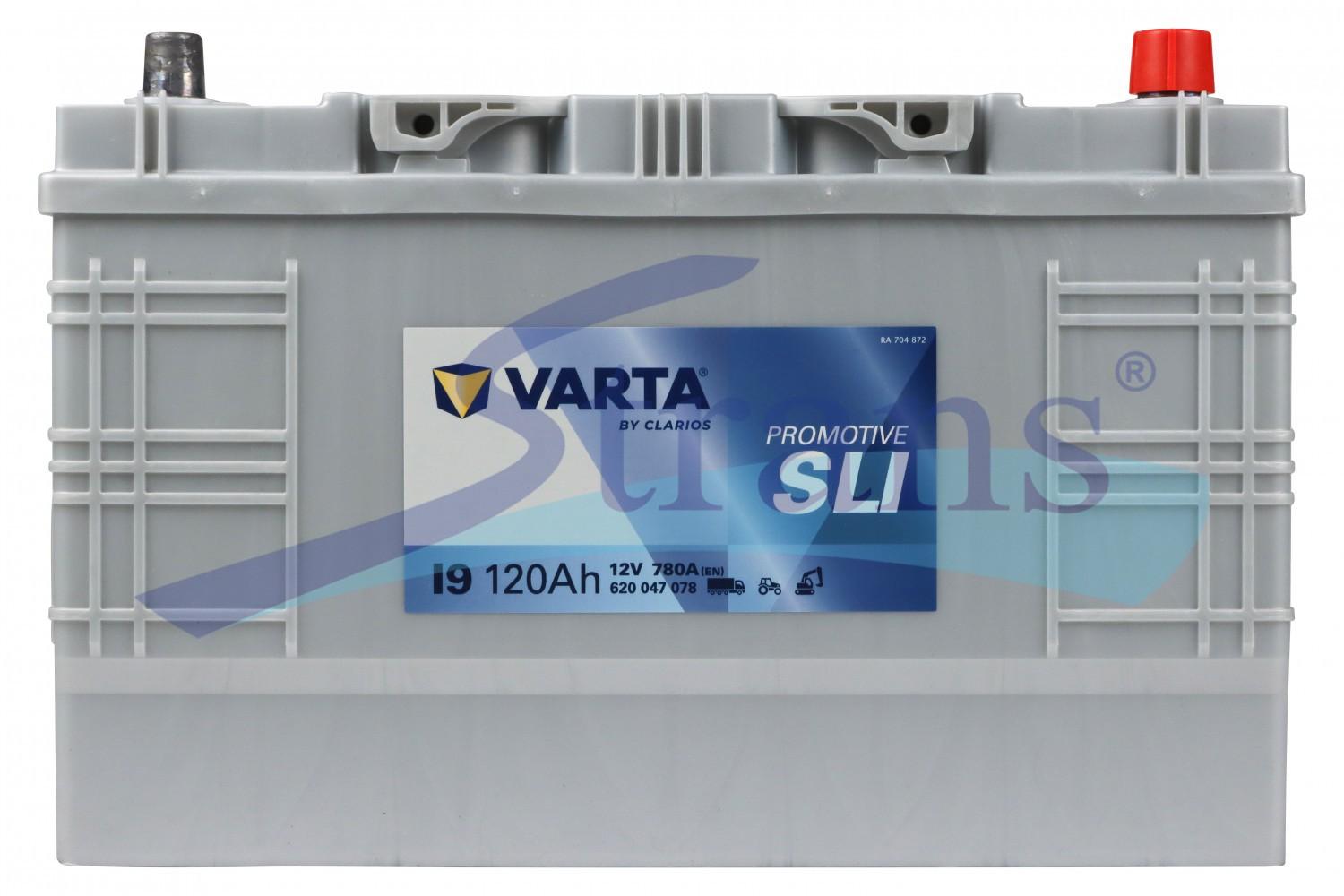 АКУМУЛЯТОР 12V 120AH 780A R+ PROMOTIVE SLI 347*173*234MM