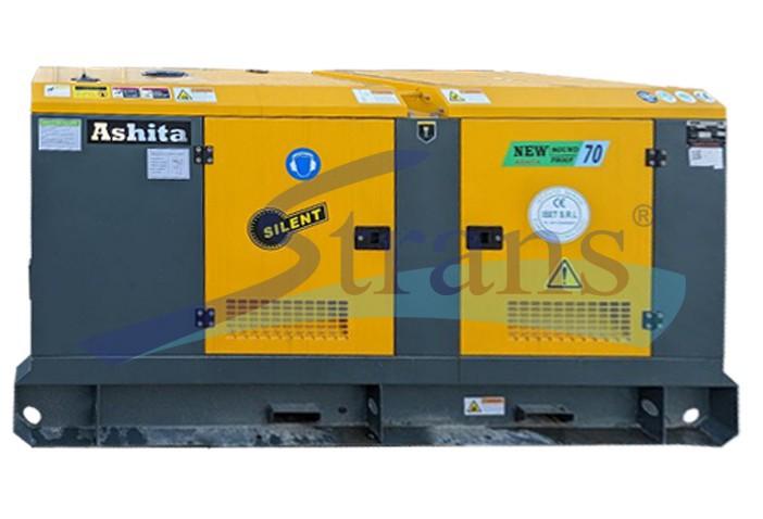 ГЕНЕРАТОР ДИЗЕЛЬНИЙ ASHITA AG3-70E 2022 РІК СІРИЙ 70KVA 56KW 400V VIN: 2204317 ТРИФАЗНИЙ ЕЛЕКТРОЗАПУСК 2204317