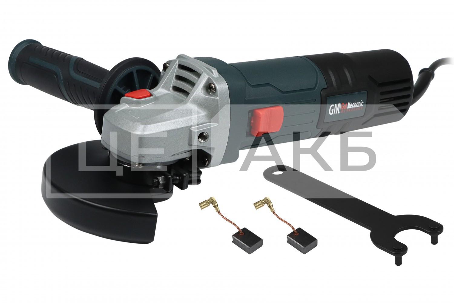 ШЛІФМАШИНА КУТОВА GUT MECHANIC Ø125MM 900W 11000 ОБ/ХВ AG12508