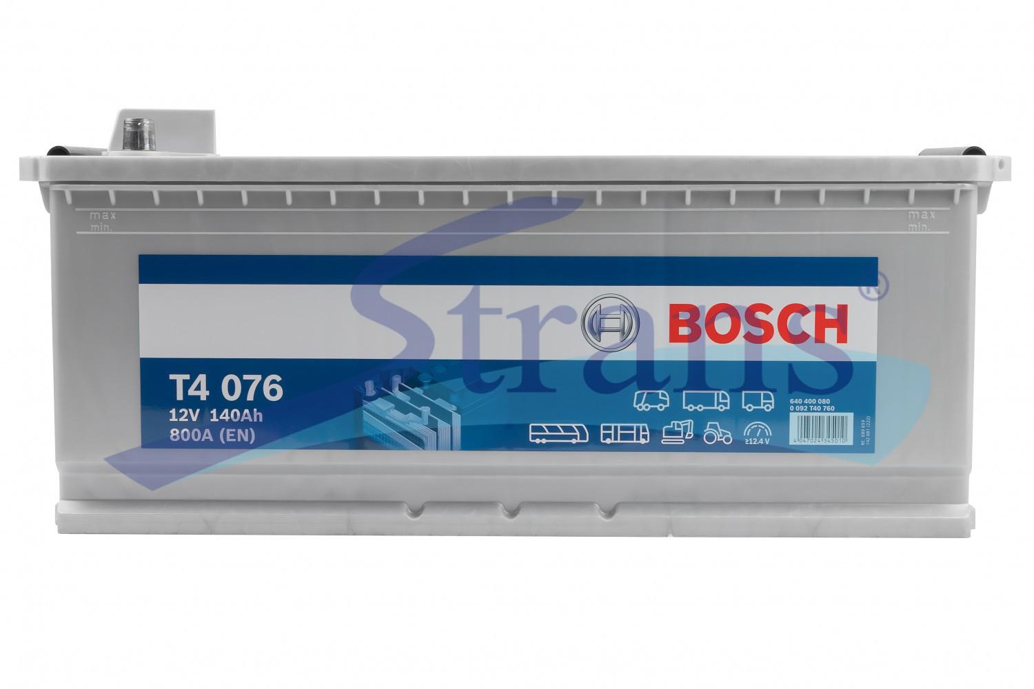 АКУМУЛЯТОР 12V 140AH 800A T4 L+ 513*194*223MM 0092T40760