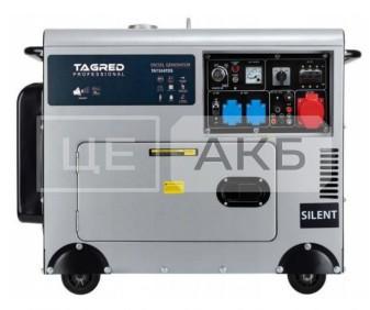 ГЕНЕРАТОР ДИЗЕЛЬНИЙ TAGRED TA7350DS 4.2/5KW 5.25/6.25KVA 220V AVR ОДНОФАЗНИЙ ЕЛЕКТРОЗАПУСК TA7350DS
