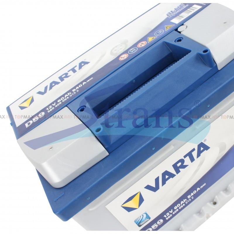 АКУМУЛЯТОР 12V 60AH 540A BLUE DYNAMIC R+ 242*175*175MM 560409054