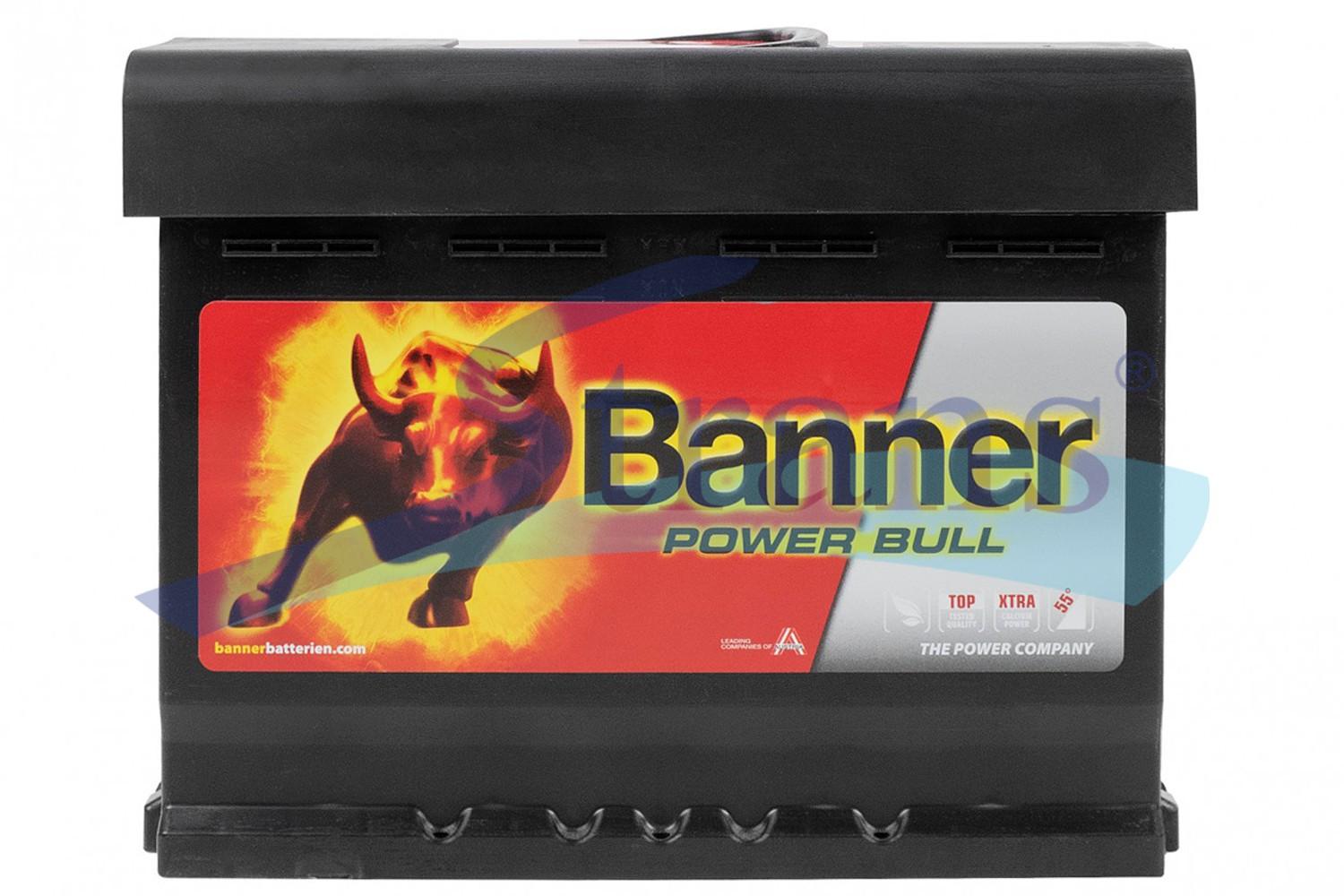 АКУМУЛЯТОР 12V 62AH 550A POWER BULL R+ 241*175*190MM P6219